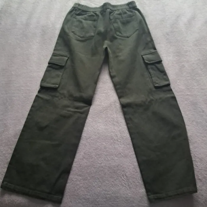 Cargo jeans vert - photo numéro 2