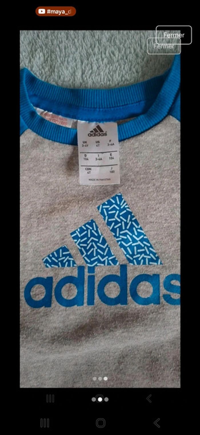 Pull Adidas - photo numéro 3