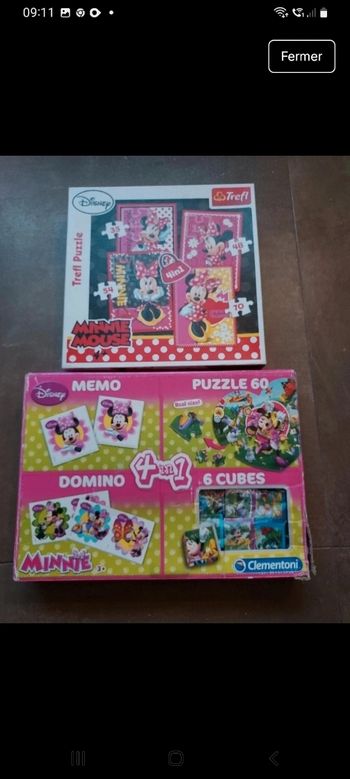 Puzzles minnie 