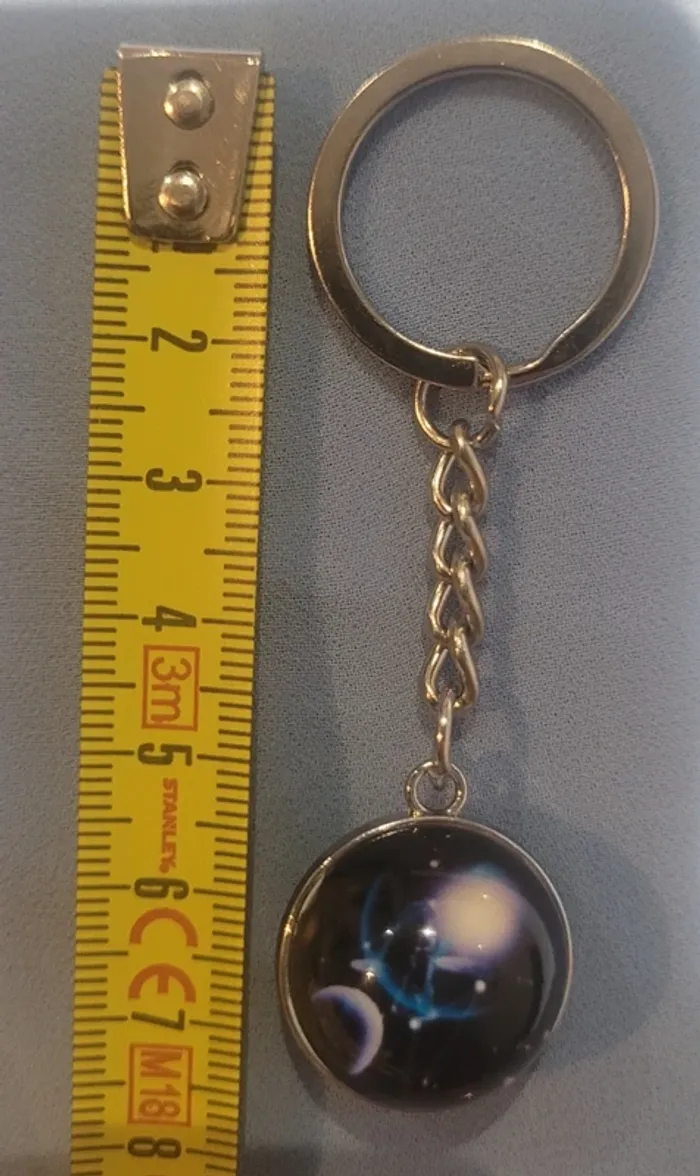 Porte-clés constellation astrologique balance - photo numéro 3