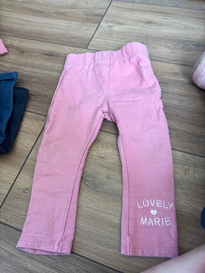 Lot 2 legging Disney, 18 mois - photo numéro 2