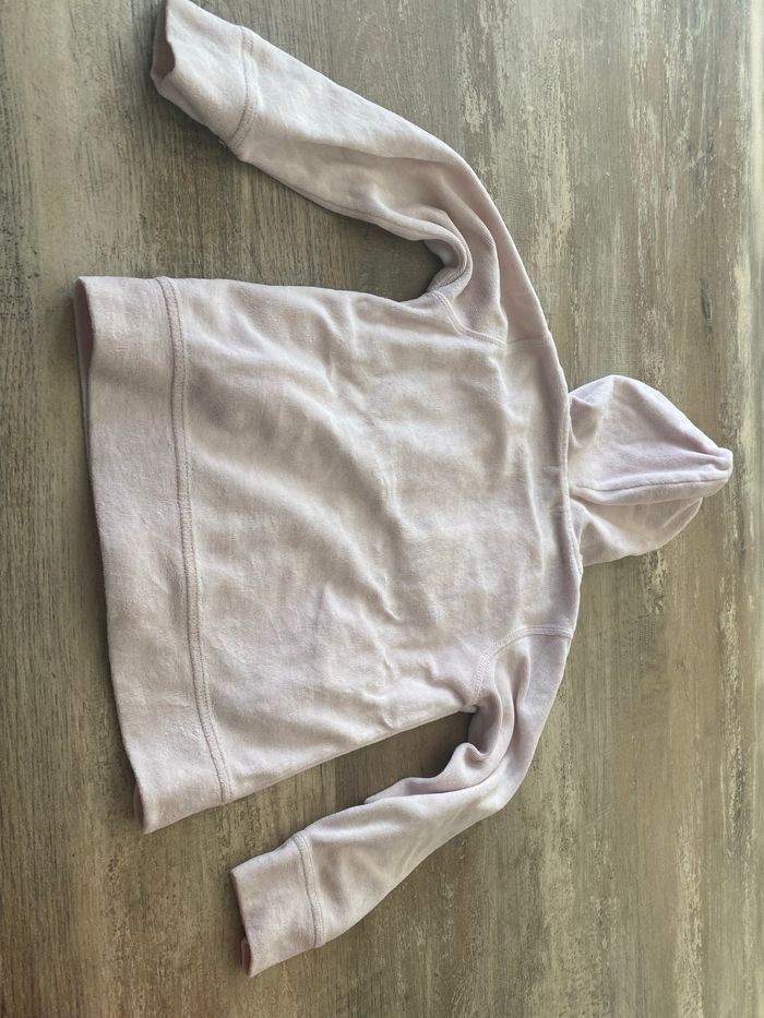 Sweat capuche veste fille 6 ans - photo numéro 4