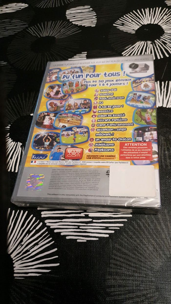 jeu Playstation 2 eye toy 3 neuf - photo numéro 2