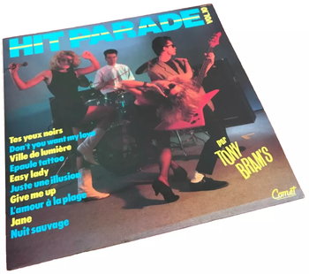 Vinyle 33 tours  Tony Bram' s  Hit Parade Volume 10