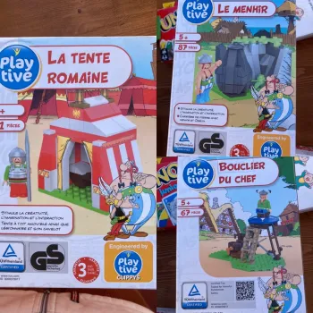 Lot Asterix jeu de construction