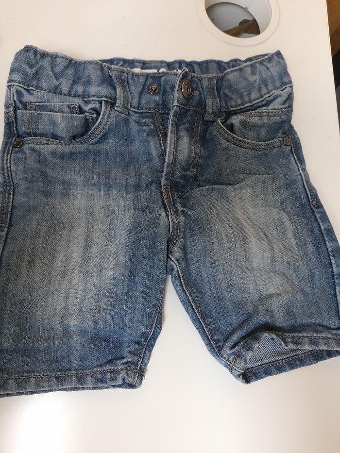Short en jeans
