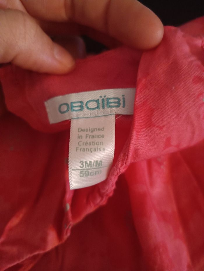 Ensemble robe + culotte rose - photo numéro 3