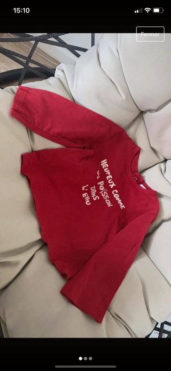 Tee shirt longues manches