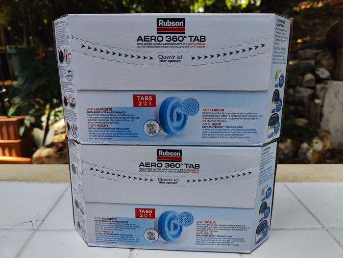 Lot de 8 recharges ultra absorbantes Rubson Aéro 360° - photo numéro 3