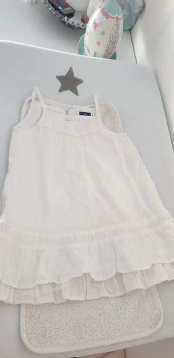 Ribe blanche bebe fille 12 mois sergent major