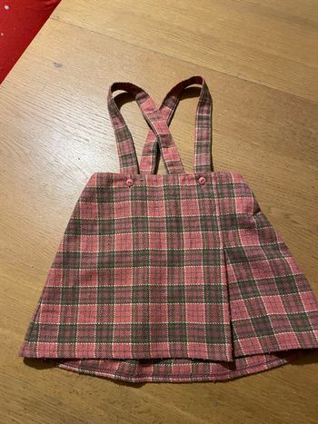 Jupe a bretelles vintage kiabi