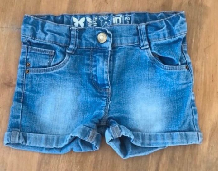 Short en jean bleu clair - photo numéro 2