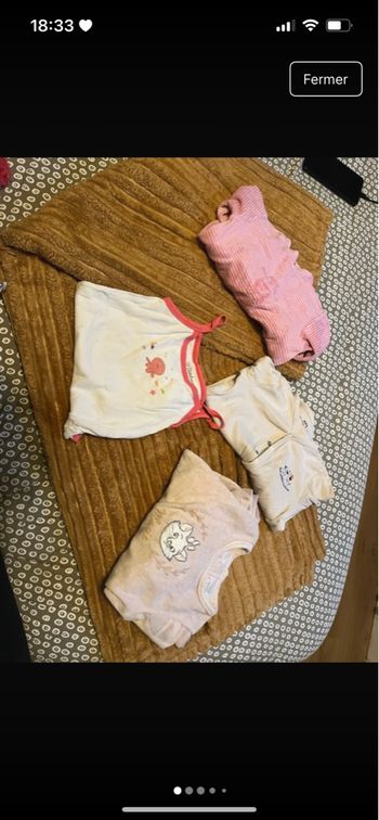 Lot pyjamas 12 mois
