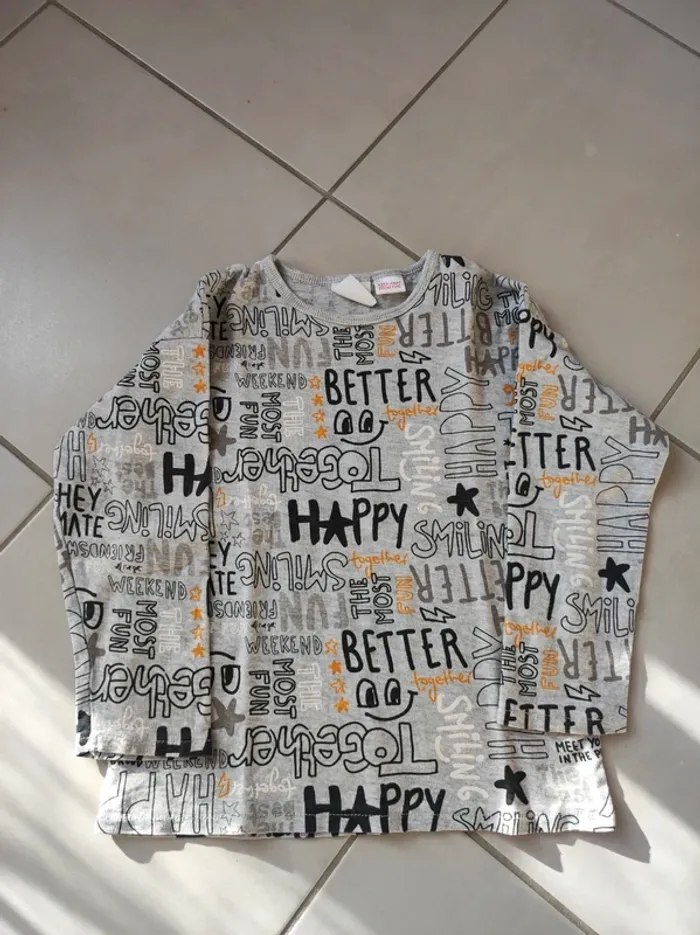 Tee-shirt ML Zara 3-4 ans