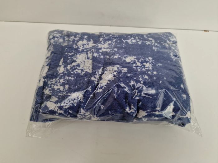 Pantalon Fluide Léger Bleu Dégradé Blanc M&S - photo numéro 8