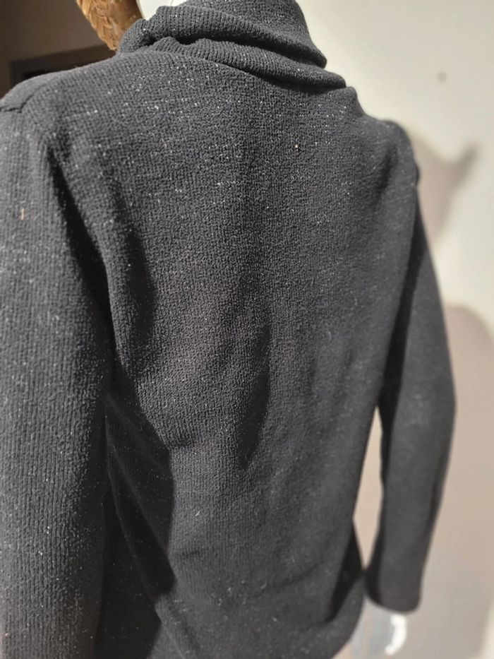 Pull noir brillant - photo numéro 6