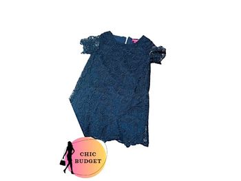 Robe en Dentelle Young Dimension - Marine - Taille 8 ans - Très Bon État