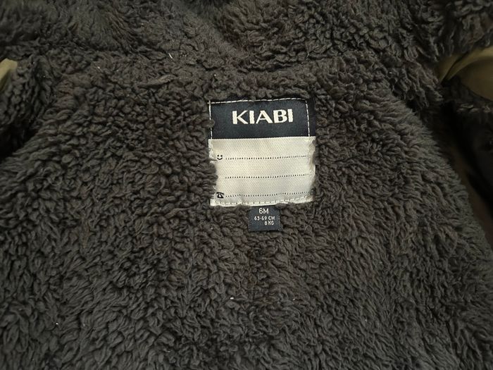 Manteau chaud Kiabi taille 6 mois - photo numéro 3