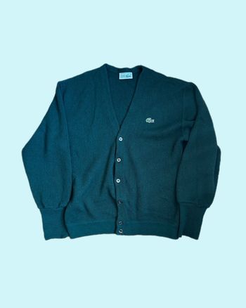Cardigan Lacoste taille l vintage