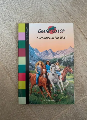 Livre grand galop : aventures au far west