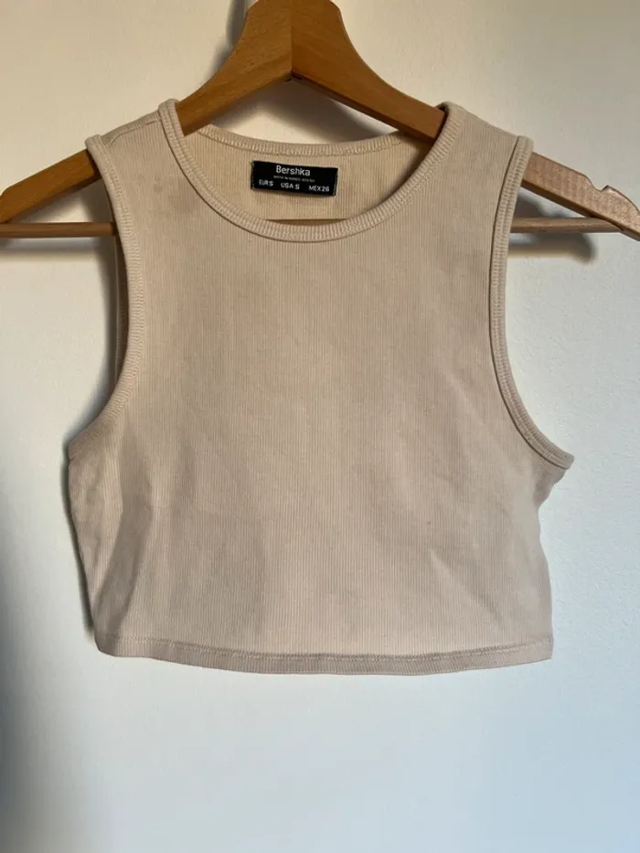 Top court femme Bershka