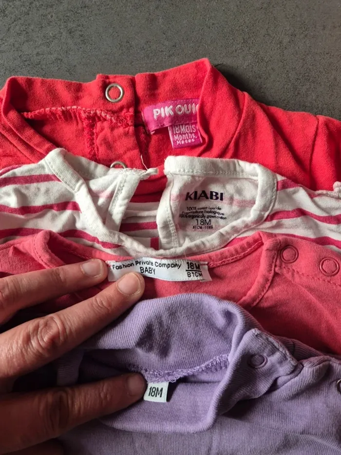 T-shirts ML,  Fille 18 mois - photo numéro 6