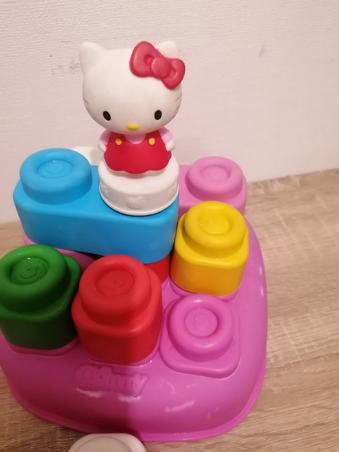 Boîte de blocks 1er âge hello kitty - photo numéro 3