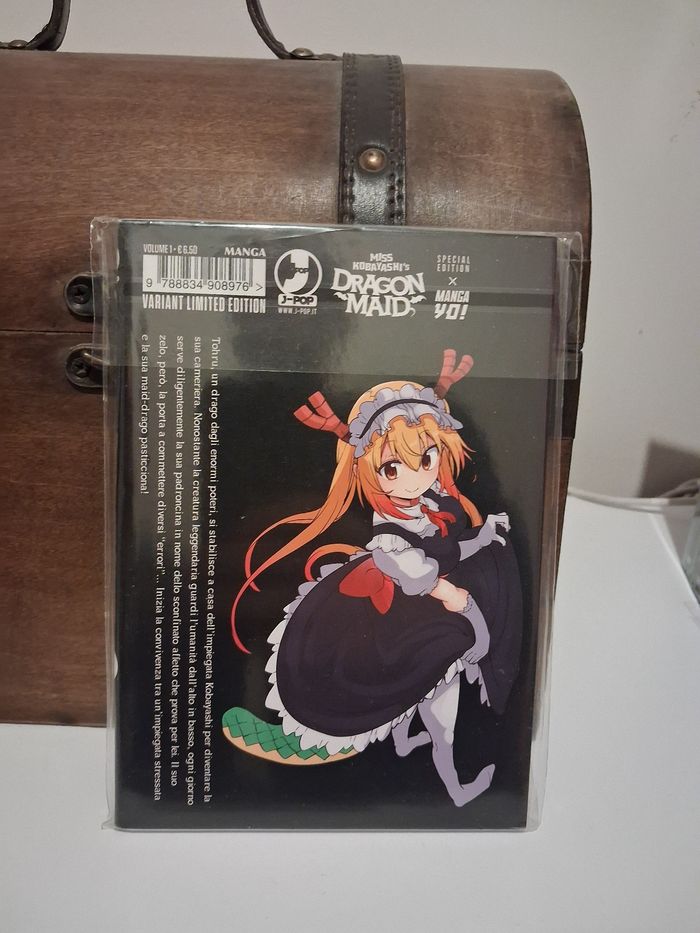 Manga Miss Kobayashi's Dragon Maid tome 1 Variant collector italien Variant Mangayo - photo numéro 2