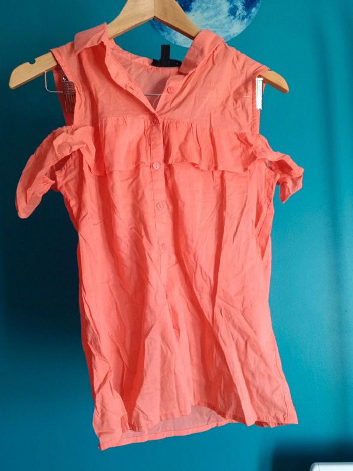 Débardeur corail - photo numéro 2