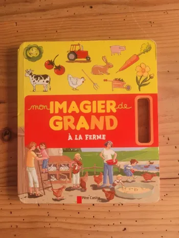 Mon imagier de grand de la ferme