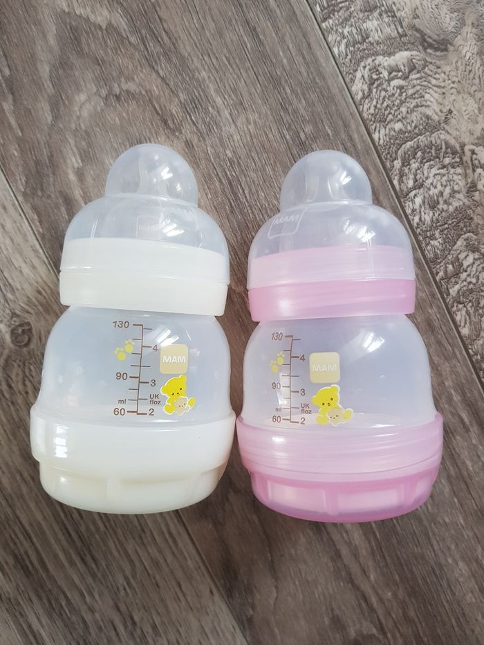 Lot biberons MAM 130ml