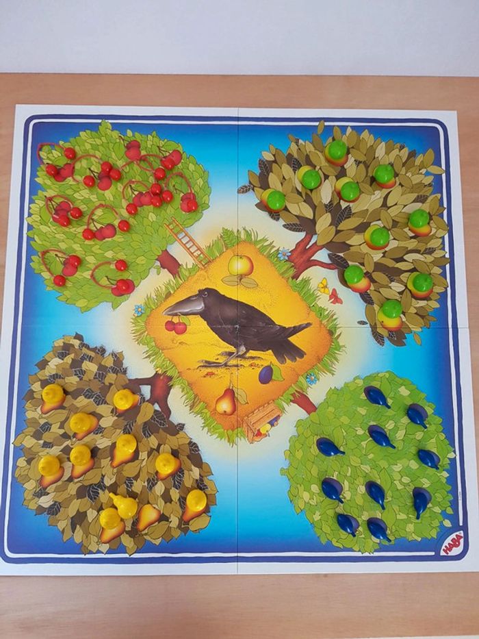 Haba jeu coopératif Le verger avec fruits en bois - photo numéro 13