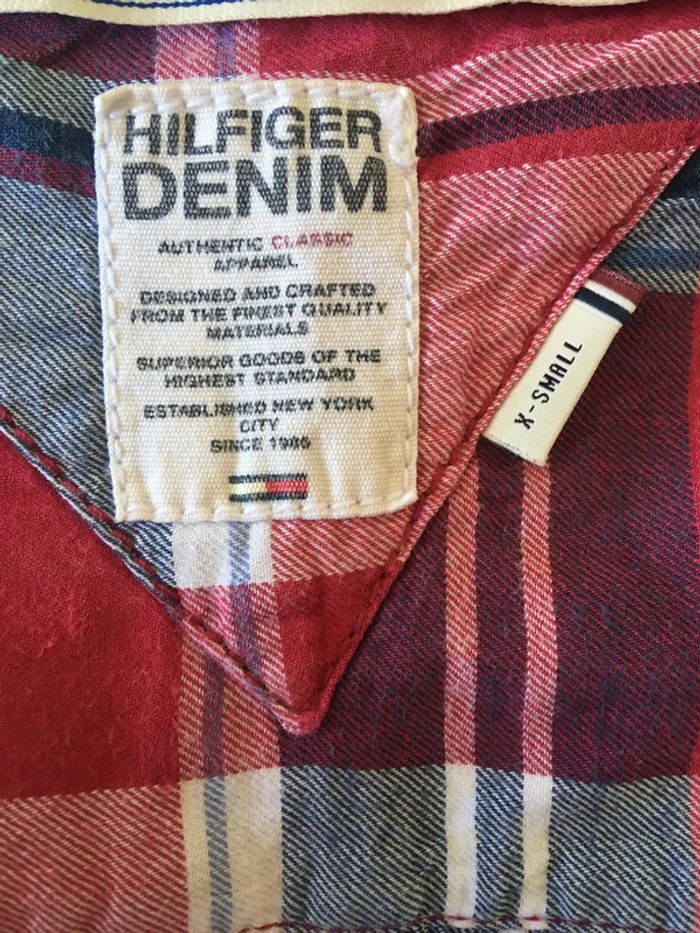 Chemise à carreaux Hilfiger Denim - photo numéro 5