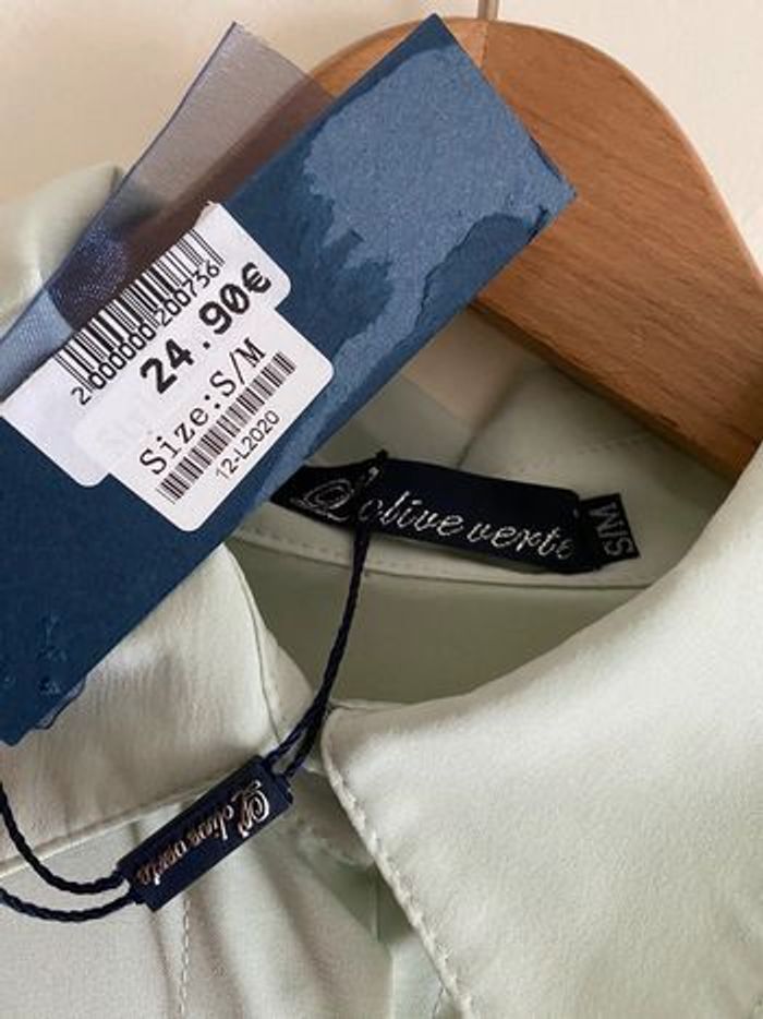 Chemise l'olive verte - photo numéro 4