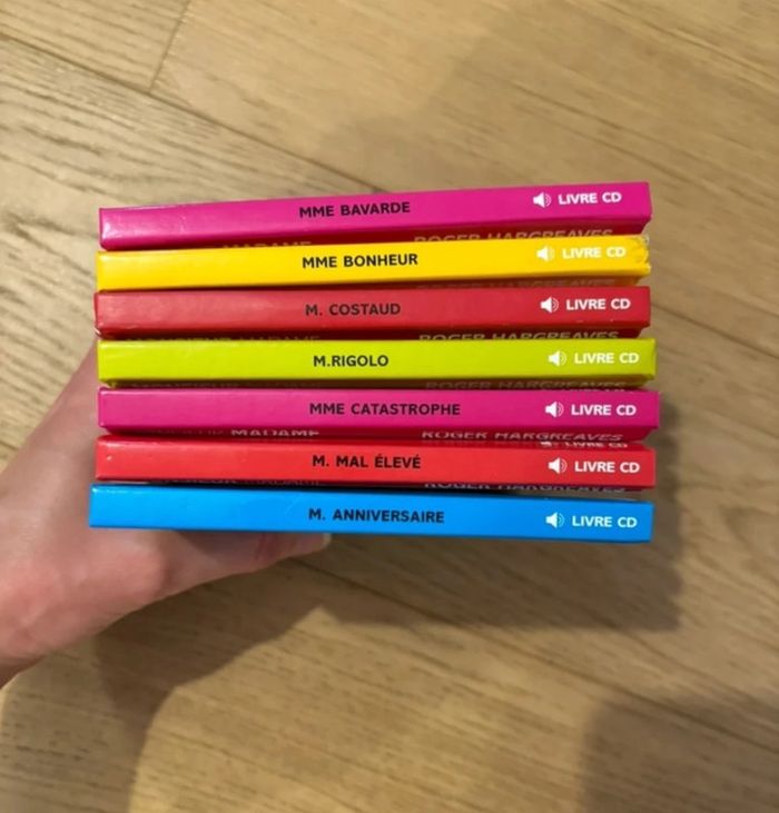 7 livres CD Monsieur Madame - photo numéro 2