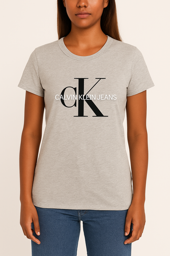 T-shirt Calvin Klein Jeans Gris - Neuf - Taille M