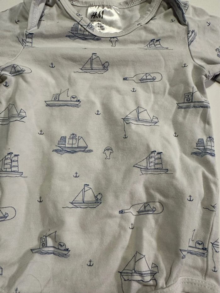 Body manches longues - 6 mois - H&M - photo numéro 4