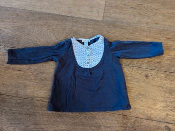 Tee shirt manches longues obaibi 12 mois