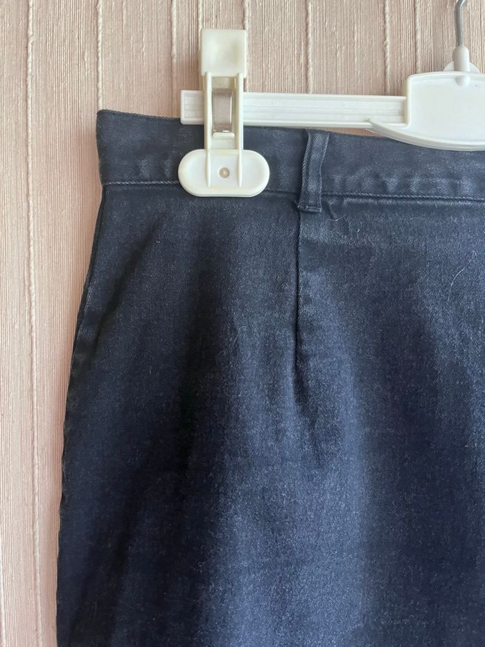 Jupe noire effet jean taille 36/38 - photo numéro 2