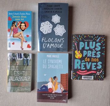 Lot 4 romans - John Green