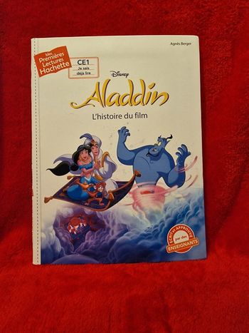 Livre aladdin disney