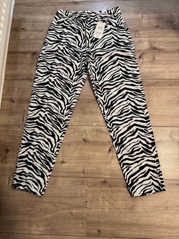 Jeans Mango zébra taille M femme