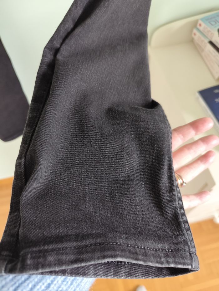 Pantalon jean noir femme Lee - photo numéro 8