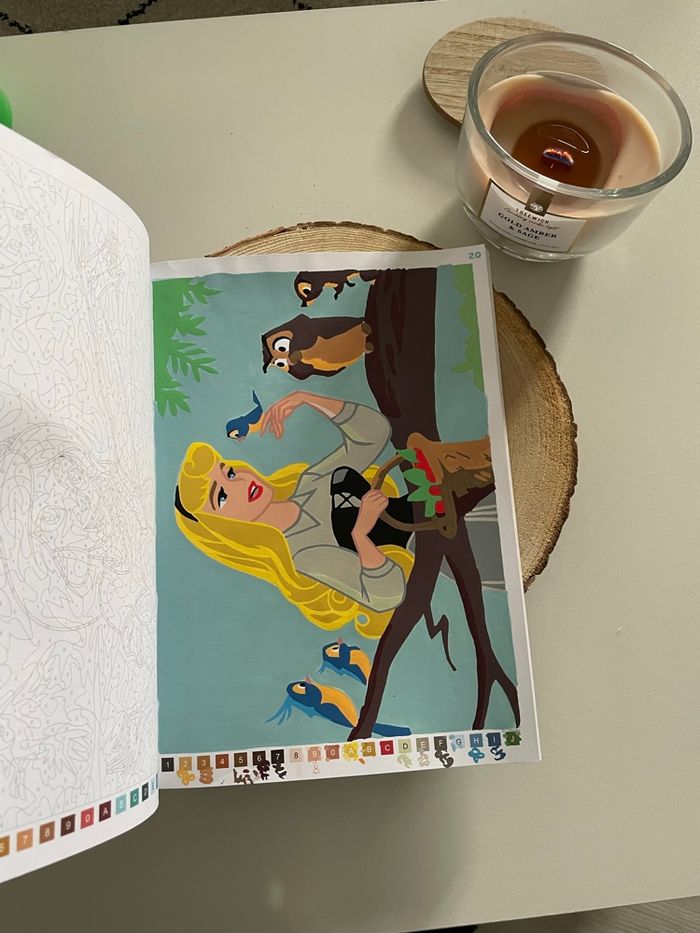 Coloriage mystère Disney - tome Nature - photo numéro 4