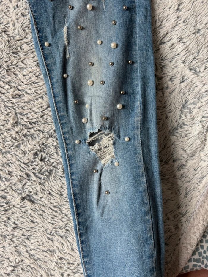 Jean à perles - photo numéro 3