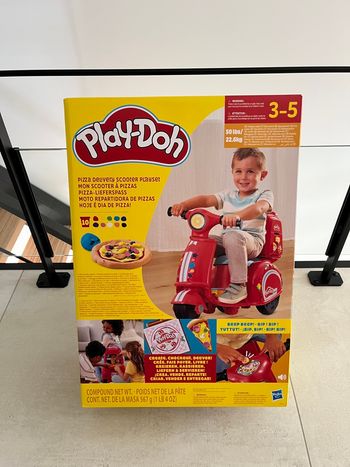 Mon scooter à pizza play doh pâte à modeler