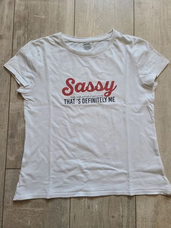 Tee-shirt blanc fille