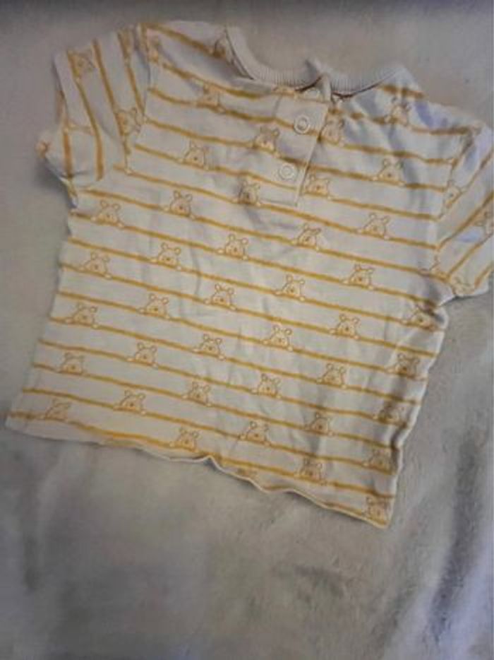 Ensemble salopette tee shirt Disney 6 mois - photo numéro 2