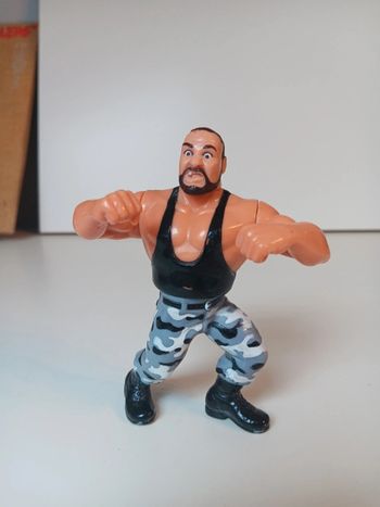 Figurine de catch WWF vintage 1991 the Bushwackers hasbro titan taille 12cm