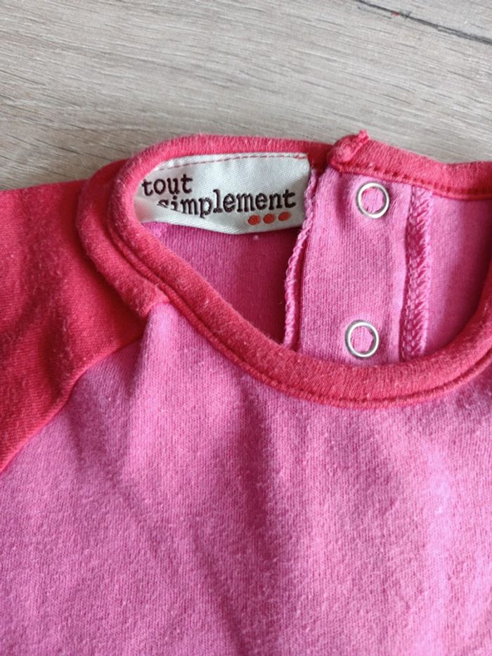 44. Pyjama combishort Tout Simplement 6mois 67cm - photo numéro 5